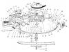 Toro 70082 (12-32) - 12-32 Rear Engine Rider, 1998 (8900001-8999999) Ersatzteile MOWER ASSEMBLY-RECYCLER
