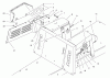 Toro 70082 (12-32) - 12-32 Rear Engine Rider, 1998 (8900001-8999999) Ersatzteile SEAT BODY & SIDE PANEL ASSEMBLY
