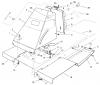 Toro 70089 (12-32) - 12-32 Rear Engine Rider, 2000 (200000001-200999999) Ersatzteile FRONT TOWER ASSEMBLY