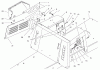 Toro 70089 (12-32) - 12-32 Rear Engine Rider, 2000 (200000001-200999999) Ersatzteile SEAT BODY & SIDE PANEL ASSEMBLY