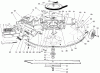 Toro 70089 (12-32) - 12-32 Rear Engine Rider, 2001 (210000001-210999999) Ersatzteile MOWER ASSEMBLY - RECYCLER