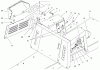 Toro 70089 (12-32) - 12-32 Rear Engine Rider, 2001 (210000001-210999999) Ersatzteile SEAT BODY & SIDE PANEL ASSEMBLY