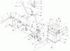 Toro 70089 (12-32) - 12-32 Rear Engine Rider, 2001 (210000001-210999999) Ersatzteile TRANSMISSION LINKAGE ASSEMBLY