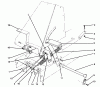 Toro 70141 (12-32) - 12-32 Rear Engine Rider, 1994 (49000001-49999999) Ersatzteile BRAKE & CLUTCH ASSEMBLY
