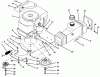 Toro 70141 (12-32) - 12-32 Rear Engine Rider, 1994 (49000001-49999999) Ersatzteile ENGINE ASSEMBLY