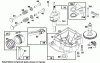 Toro 70141 (12-32) - 12-32 Rear Engine Rider, 1994 (49000001-49999999) Ersatzteile ENGINE BRIGGS & STRATTON MODEL 283707-0160-01 #2