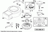 Toro 70141 (12-32) - 12-32 Rear Engine Rider, 1994 (49000001-49999999) Ersatzteile ENGINE BRIGGS & STRATTON MODEL 283707-0160-01 #6