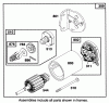 Toro 70141 (12-32) - 12-32 Rear Engine Rider, 1994 (49000001-49999999) Ersatzteile ENGINE BRIGGS & STRATTON MODEL 283707-0160-01 #7