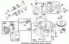 Toro 70141 (12-32) - 12-32 Rear Engine Rider, 1994 (49000001-49999999) Ersatzteile ENGINE BRIGGS & STRATTON MODEL 28B707-0122-01 #2