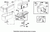 Toro 70141 (12-32) - 12-32 Rear Engine Rider, 1994 (49000001-49999999) Ersatzteile ENGINE BRIGGS & STRATTON MODEL 28B707-0122-01 #4