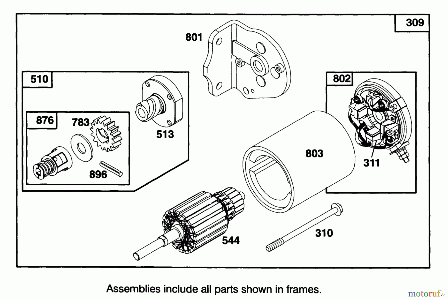 Toro Neu Mowers, Rear-Engine Rider 70141 (12-32) - Toro 12-32 Rear Engine Rider, 1994 (49000001-49999999) ENGINE BRIGGS & STRATTON MODEL 28B707-0122-01 #7