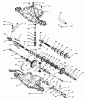 Toro 70141 (12-32) - 12-32 Rear Engine Rider, 1994 (49000001-49999999) Ersatzteile PEERLESS TRANSAXLE MODEL NO. 915-019