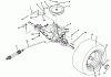 Toro 70141 (12-32) - 12-32 Rear Engine Rider, 1994 (49000001-49999999) Ersatzteile REAR AXLE ASSEMBLY
