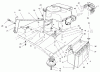Toro 70122 (8-25) - 8-25 Rear Engine Rider, 1999 (9900001-9999999) Ersatzteile ENGINE ASSEMBLY