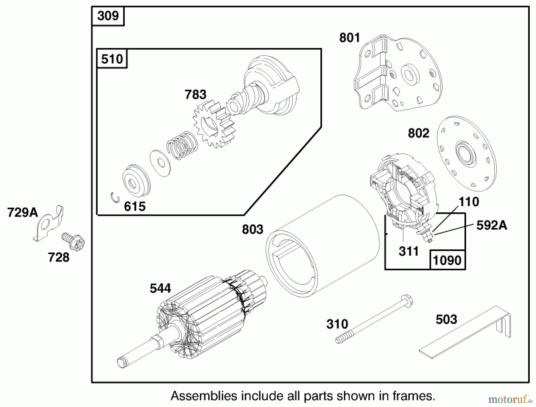 Toro Neu Mowers, Rear-Engine Rider 70122 (8-25) - Toro 8-25 Rear Engine Rider, 1999 (9900001-9999999) ENGINE BRIGGS & STRATTON MODEL 195707-0421-E1 #7