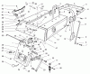 Toro 70122 (8-25) - 8-25 Rear Engine Rider, 1999 (9900001-9999999) Ersatzteile REAR BODY ASSEMBLY