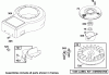 Toro 70122 (8-25) - 8-25 Rear Engine Rider, 2001 (210000001-210999999) Ersatzteile ENGINE BRIGGS & STRATTON MODEL 195707-0421-E1 #6