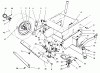 Toro 70131 (13-32) - 13-32 Rear Engine Rider, 1997 (7900001-7999999) Ersatzteile FRONT AXLE ASSEMBLY