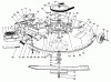 Toro 70131 (13-32) - 13-32 Rear Engine Rider, 1997 (7900001-7999999) Ersatzteile MOWER ASSEMBLY-RECYCLER