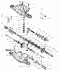 Toro 70131 (13-32) - 13-32 Rear Engine Rider, 1997 (7900001-7999999) Ersatzteile PEERLESS TRANSAXLE MODEL NO. 915-019