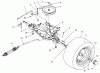 Toro 70131 (13-32) - 13-32 Rear Engine Rider, 1997 (7900001-7999999) Ersatzteile REAR AXLE ASSEMBLY