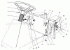 Toro 70131 (13-32) - 13-32 Rear Engine Rider, 1997 (7900001-7999999) Ersatzteile STEERING WHEEL, SWITCHES & DECALS