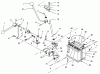 Toro 70131 (13-32) - 13-32 Rear Engine Rider, 1997 (7900001-7999999) Ersatzteile TRANSMISSION LINKAGE ASSEMBLY