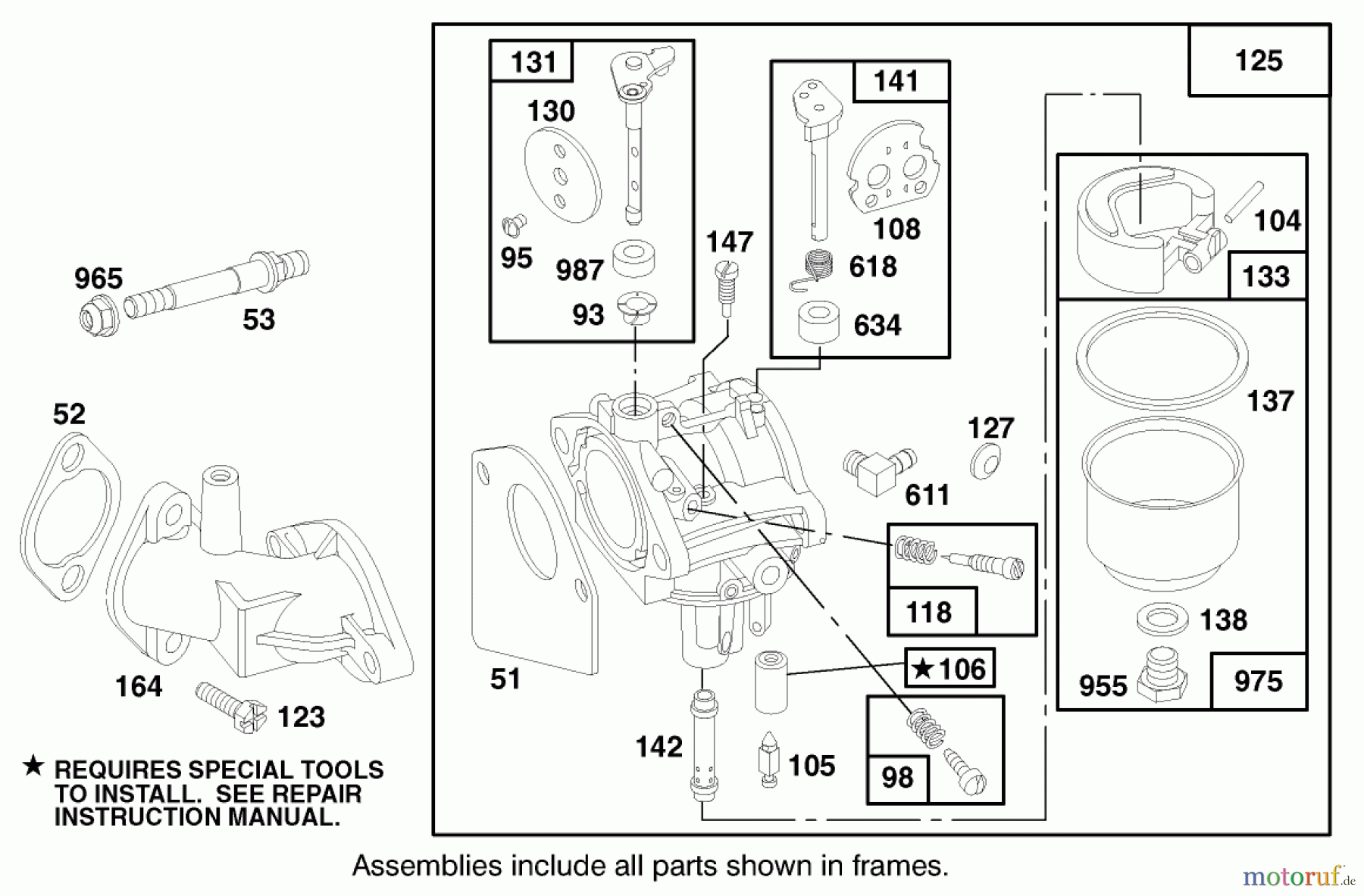  Toro Neu Mowers, Rear-Engine Rider 70142 (11-32) - Toro 11-32 Rear Engine Rider, 1997 (79000001-79999999) ENGINE BRIGGS & STRATTON MODEL 28D707-0124-01 #3