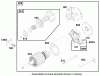 Toro 70171 (12-32) - 12-32 Rear Engine Rider, 1999 (9900001-9999999) Ersatzteile ENGINE BRIGGS & STRATTON MODEL 28M707-1182-E1 #8