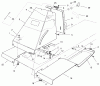 Toro 70171 (12-32) - 12-32 Rear Engine Rider, 1999 (9900001-9999999) Ersatzteile FRONT TOWER ASSEMBLY