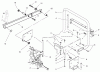 Toro 70171 (12-32) - 12-32 Rear Engine Rider, 1999 (9900001-9999999) Ersatzteile STAND BAR ASSEMBLY