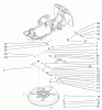 Toro 70184 (13-32H) - 13-32H Rear Engine Rider, 2002 (220000001-220999999) Ersatzteile DECK SUSPENSION ASSEMBLY