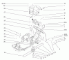 Toro 70184 (13-32H) - 13-32H Rear Engine Rider, 2002 (220000001-220999999) Ersatzteile ENGINE AND FUEL TANK ASSEMBLY