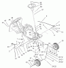 Toro 70184 (13-32H) - 13-32H Rear-Engine Riding Mower, 2003 (230000001-230999999) Ersatzteile FRONT AXLE AND STEERING ASSEMBLY