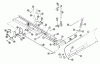 Toro BD-4264 - 42" Snow/Dozer Blade, 1964 Ersatzteile DOZER BLADE MODEL 6-1121 (FORMERLY BD-543)