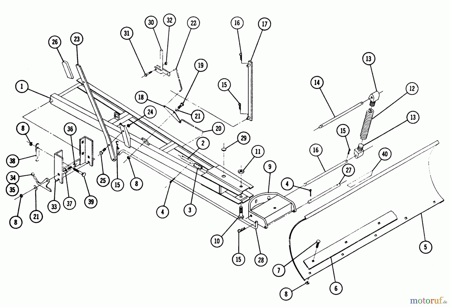 Toro Neu Accessories, Snow BD-4267 - Toro 42