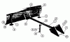 Toro BD-4264 - 42" Snow/Dozer Blade, 1964 Ersatzteile PARTS LIST FOR SPR-42