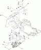 Toro 70185 (G132) - G132 Rear-Engine Riding Mower, 2007 (270000001-270805705) Ersatzteile GEAR TRANSMISSION AND LINKAGE ASSEMBLY