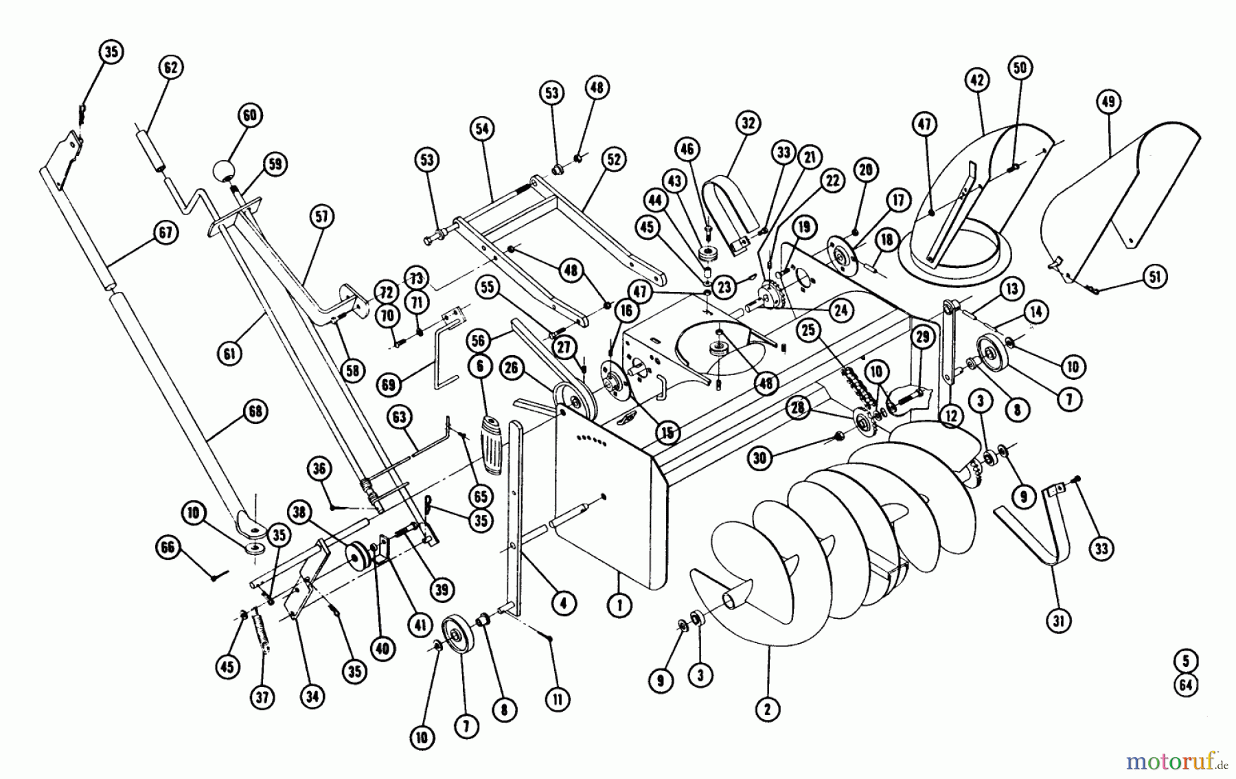  Toro Neu Accessories, Snow BD-4264A - Toro 42