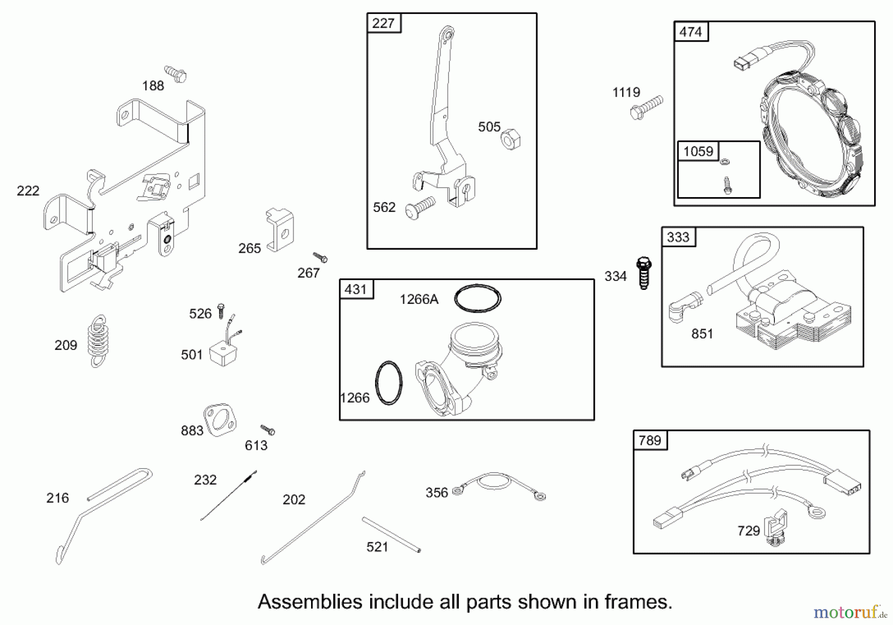Toro Neu Mowers, Rear-Engine Rider 70185 (G132) - Toro G132 Rear-Engine Riding Mower, 2009 (280899565-290999999) GOVERNOR ASSEMBLY BRIGGS AND STRATTON 31G777-0121-E1