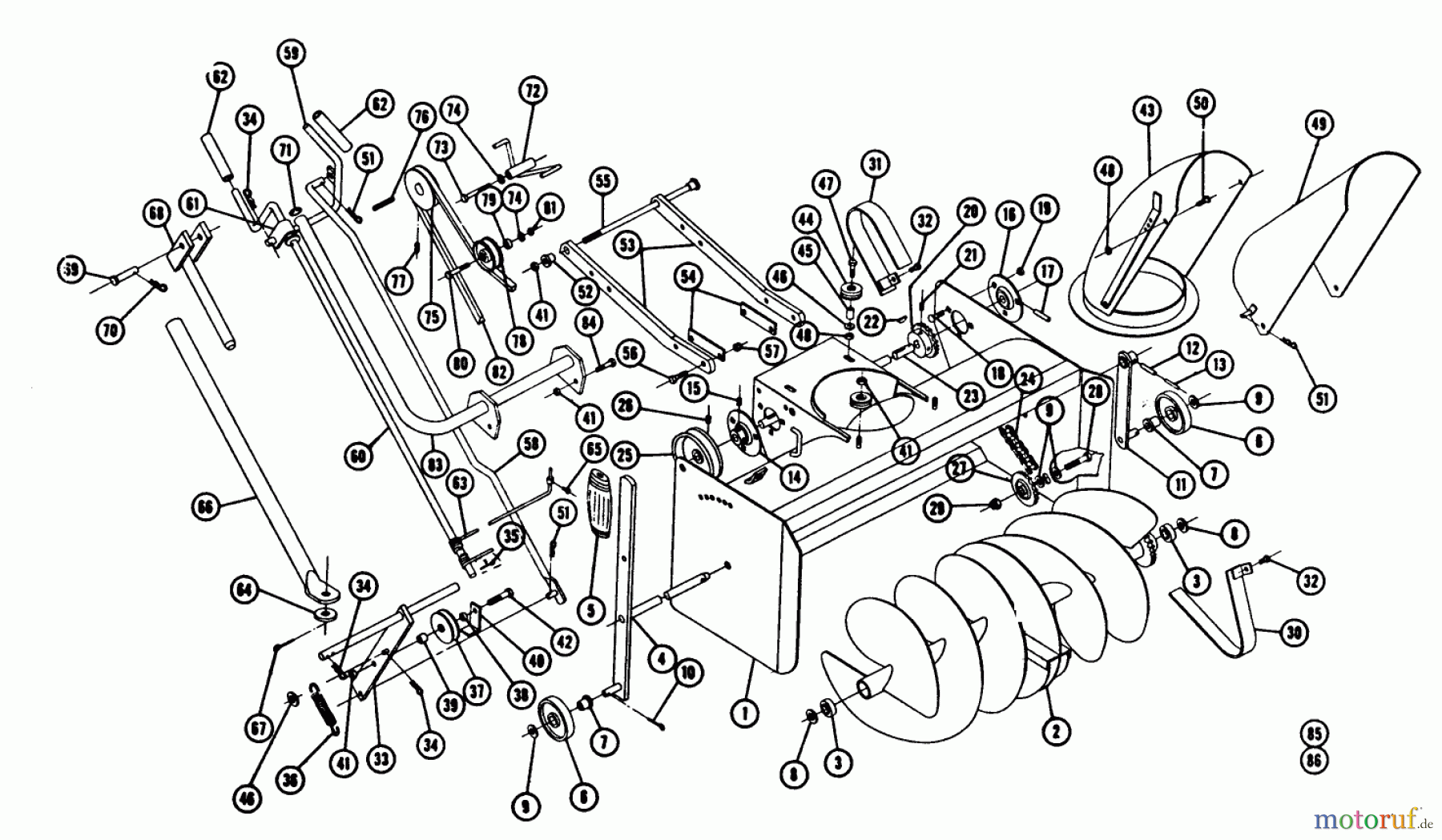 Toro Neu Accessories, Snow BD-4264A - Toro 42