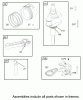 Toro 70186 (13-32H) - 13-32H Rear-Engine Riding Mower, 2004 (240000001-240999999) Ersatzteile CRANKSHAFT ASSEMBLY BRIGGS AND STRATTON 31G777-0121-E1