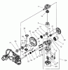Toro 70186 (13-32H) - 13-32H Rear-Engine Riding Mower, 2004 (240000001-240999999) Ersatzteile HYDRO TRANSAXLE-ASSEMBLY NO 106-1840