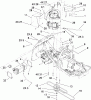 Toro 70186 (H132) - H132 Rear-Engine Riding Mower, 2009 (280899435-290999999) Ersatzteile ENGINE AND FUEL TANK ASSEMBLY