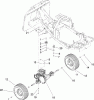 Toro 70186 (H132) - H132 Rear-Engine Riding Mower, 2009 (280899435-290999999) Ersatzteile HYDRO TRANSAXLE ASSEMBLY