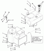 Toro A3-053201 (RR-532) - RR-532 5-Speed Rear Engine Rider, 1982 Ersatzteile ENGINE, THROTTLE CONTROL AND EXHAUST SYSTEM