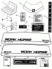 Toro A3-053201 (RR-532) - RR-532 5-Speed Rear Engine Rider, 1982 Ersatzteile SEAT, DECALS AND MISCELLANEOUS