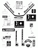 Toro E3-10B401 (110-4) - 110-4 Rear Engine Rider, 1989 Ersatzteile DECALS AND MISCELLANEOUS