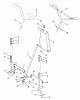 Toro E3-10B401 (110-4) - 110-4 Rear Engine Rider, 1989 Ersatzteile FRONT AXLE AND STEERING