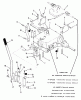 Toro E3-10B401 (110-4) - 110-4 Rear Engine Rider, 1989 Ersatzteile MECHANICAL TRANSMISSION